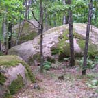 Megalithes (locally called "Stone village"), photo by Yuriy Kuzmenko